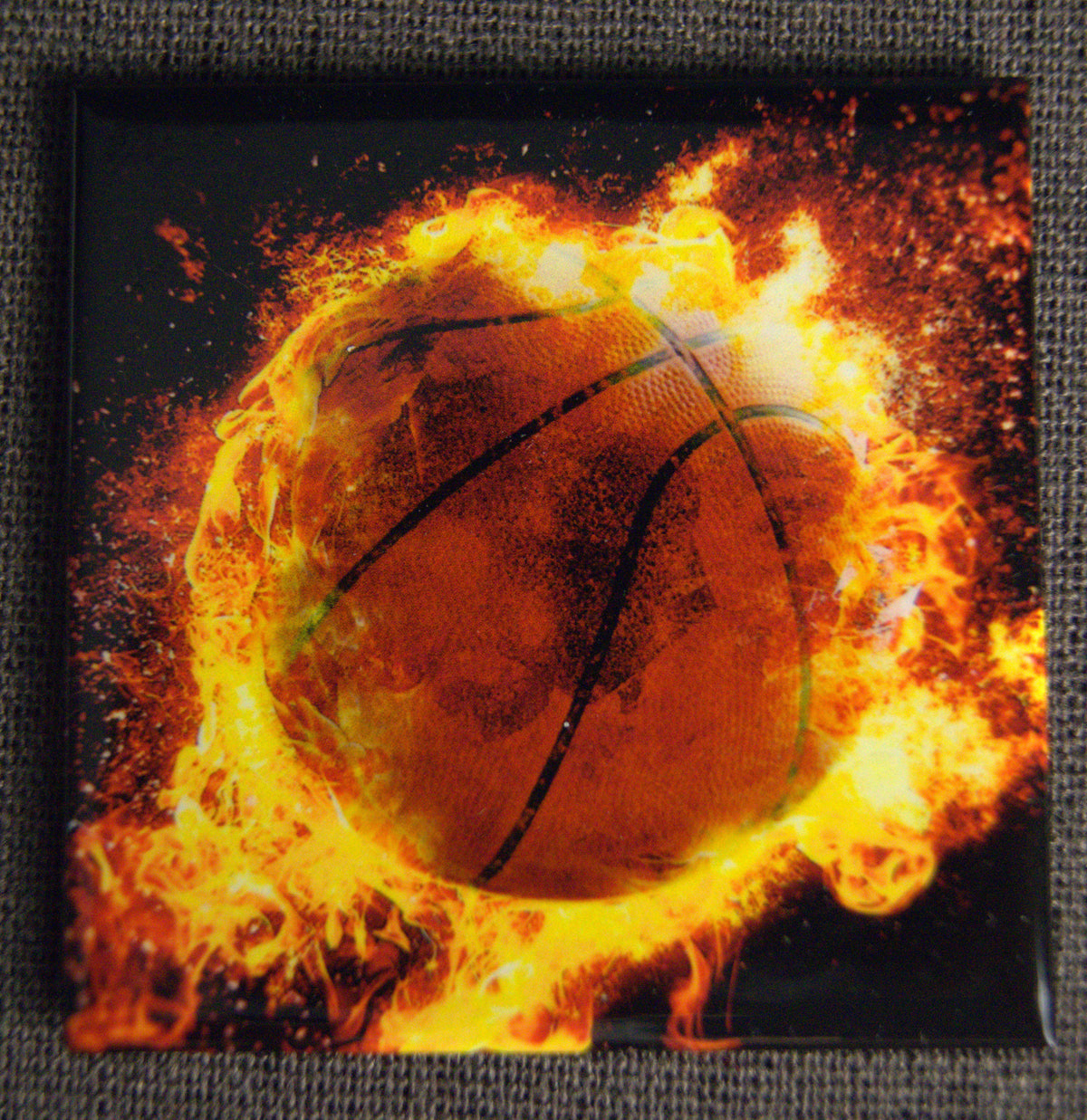 Ensemble de 4 aimants - Basketball