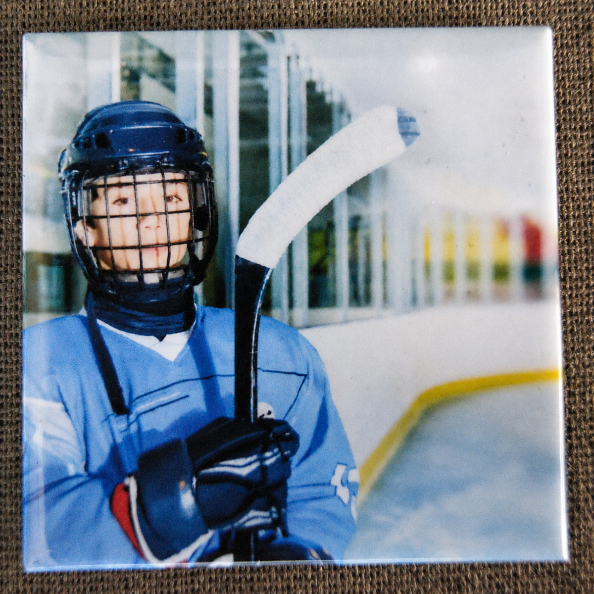 Ensemble de 4 aimants - Hockey