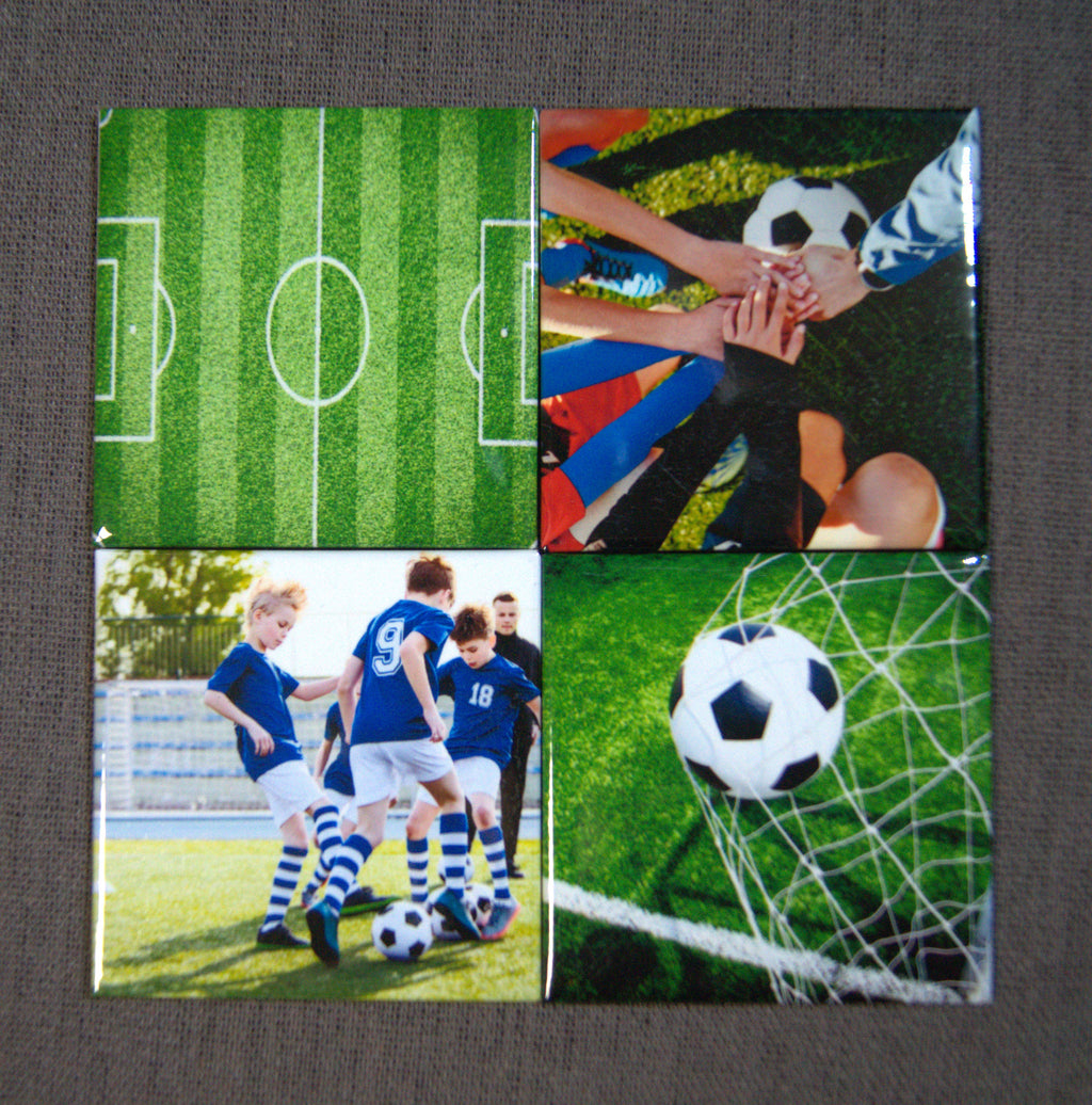 Ensemble de 4 aimants - Soccer